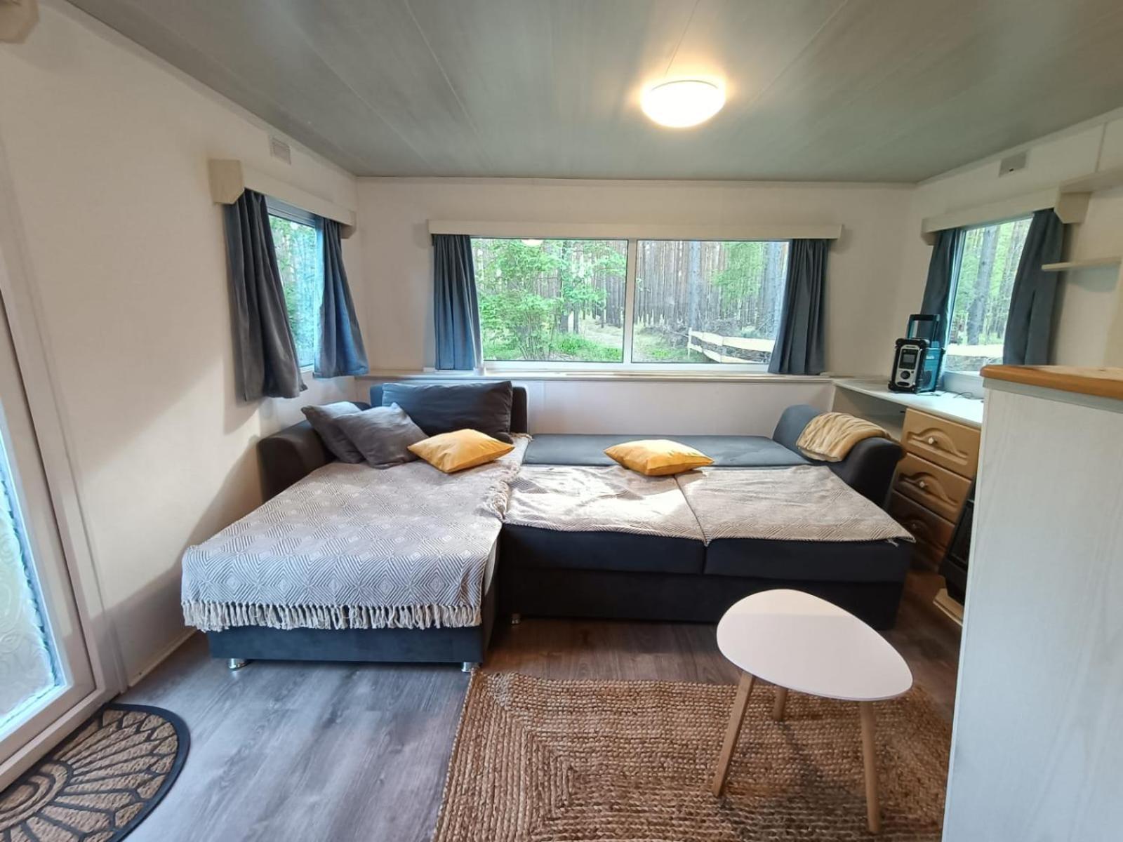 Tinyhaus Idyllisch Am Waldesrand Hotel Cottbus Exterior foto