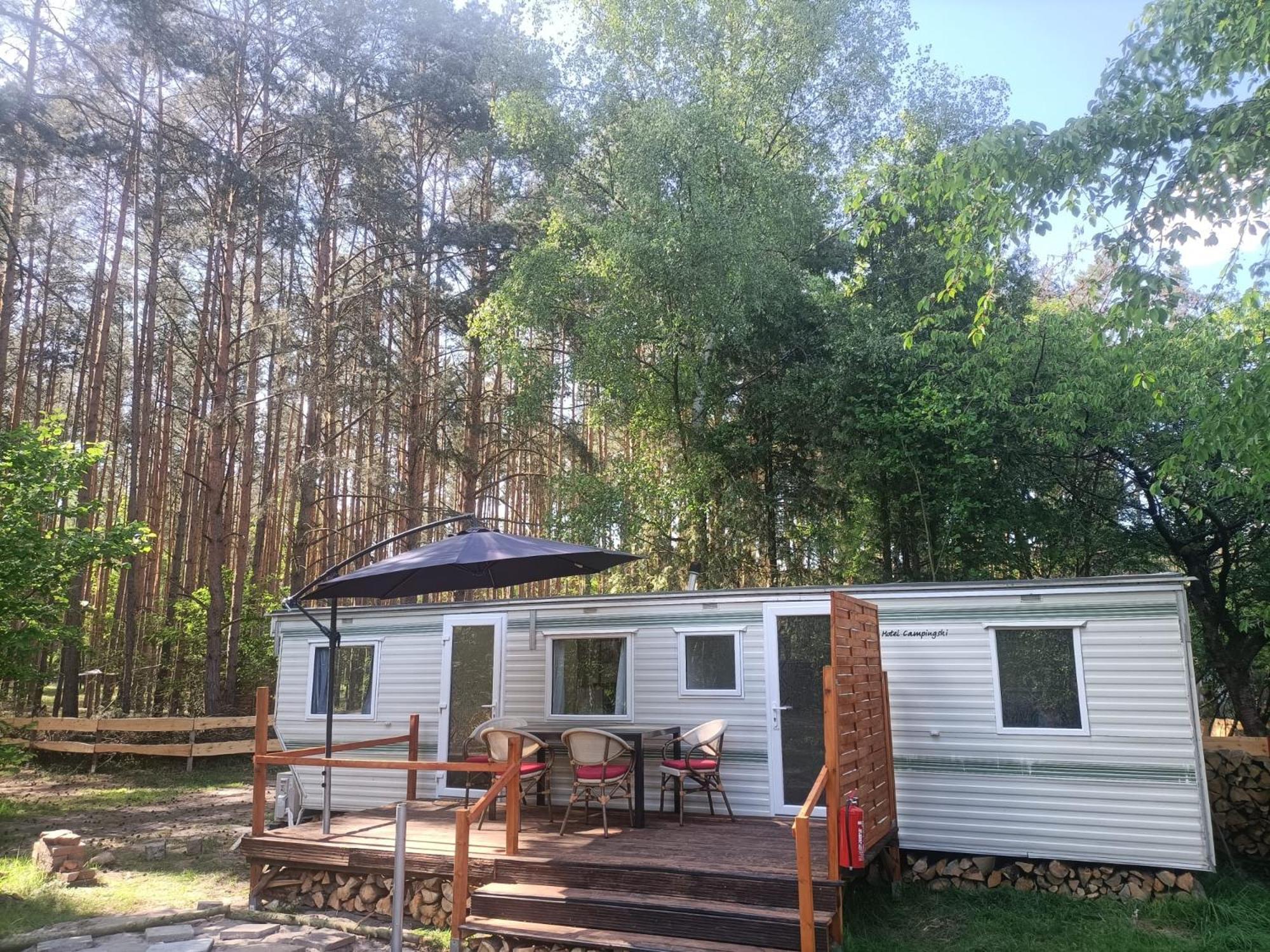 Tinyhaus Idyllisch Am Waldesrand Hotel Cottbus Exterior foto