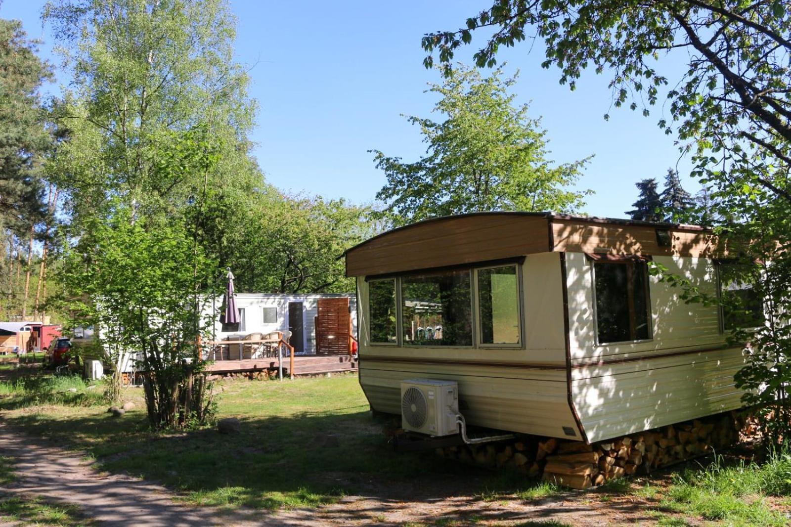 Tinyhaus Idyllisch Am Waldesrand Hotel Cottbus Exterior foto
